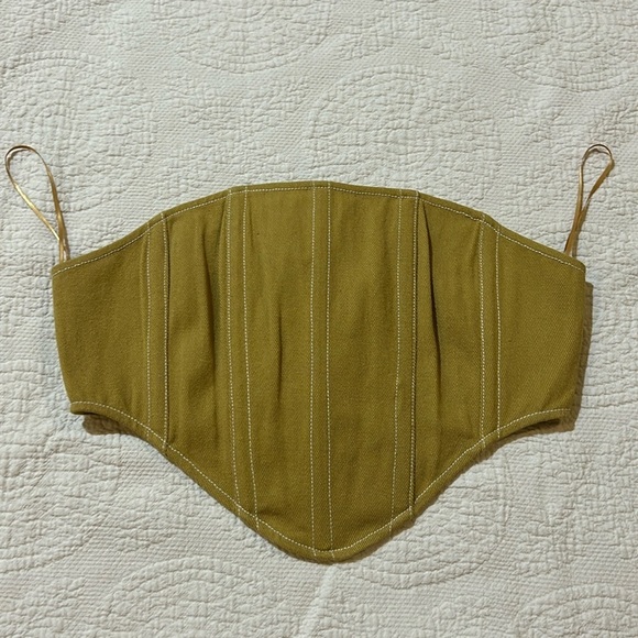 Dolls Kill Tops - Dolls Kill Dyln Crop Top. NWOT. Medium Ella Corset top.